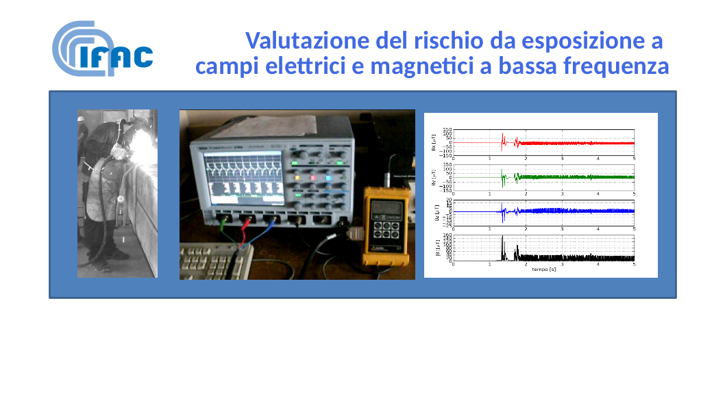 Valutazione del rischio da esposizione a campi elettrici e magnetici a bassa frequenza NZ_01